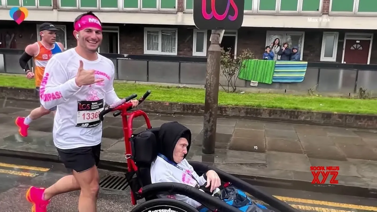 This man with cerebral palsy and his racing partner aim to complete their 6th Abbott World Marathon Major